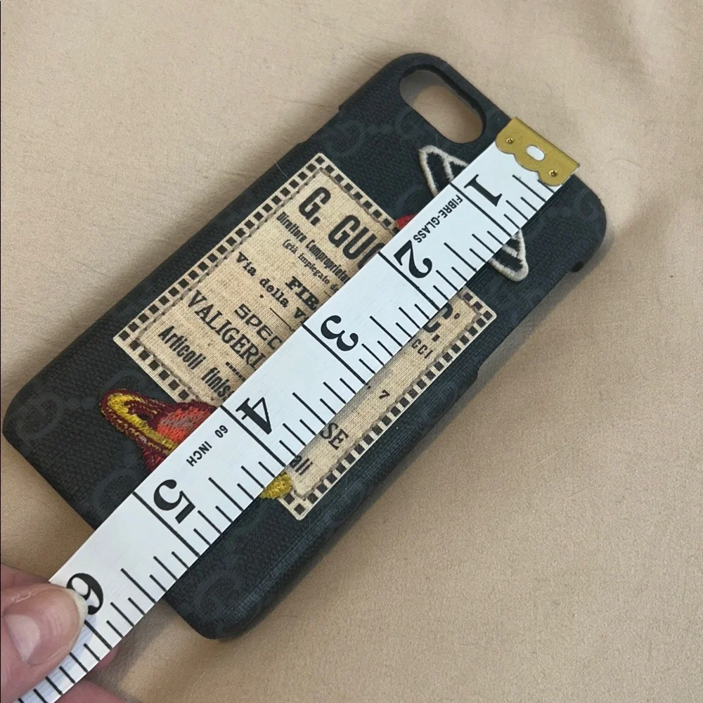✨ NIB Gucci GG Supreme UFO & Saturn Patch iPhone 7/8 Case - Limited Edition